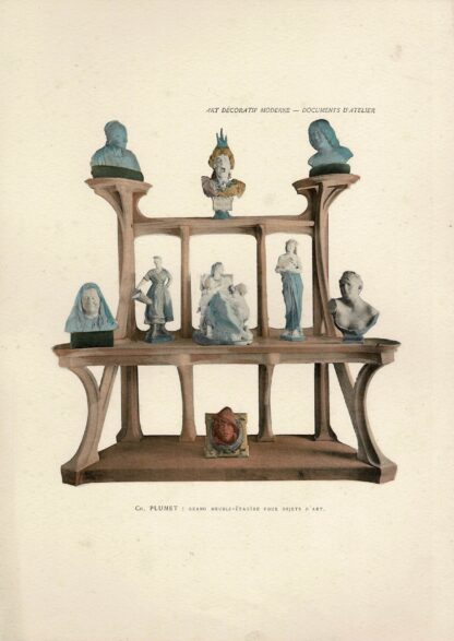Victor Champier - Documents D'Atelier. Art Decoratif Moderne. Première Serie. 1898 - Image 3
