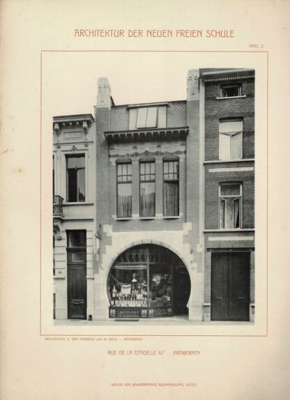 Wilhelm Rehme -  Die Architektur der Neuen Freien Schule. - ca. 1901 - Image 5