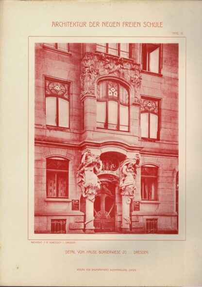 Wilhelm Rehme -  Die Architektur der Neuen Freien Schule. - ca. 1901 - Image 3