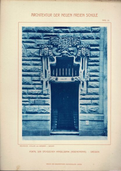 Wilhelm Rehme -  Die Architektur der Neuen Freien Schule. - ca. 1901 - Image 7