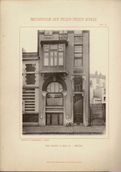Wilhelm Rehme -  Die Architektur der Neuen Freien Schule. - ca. 1901 - Image 2