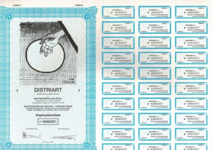 DISTRIART Art-Share : Roger Raveel - 1992