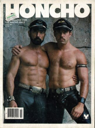 Honcho: the magazine for the macho male. Volume 4, number 13, July 1982.