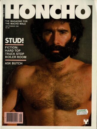 Honcho: the magazine for the macho male. Volume 4, number 15, September 1981.