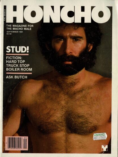 Honcho: the magazine for the macho male. Volume 4, number 15, September 1981.