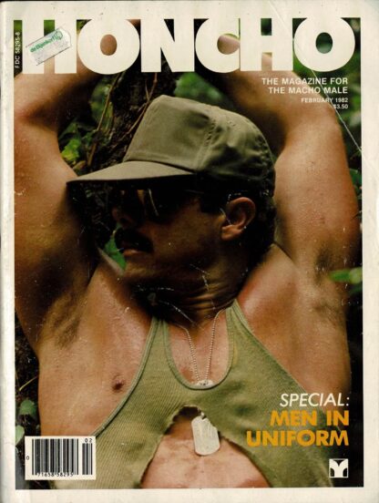 Honcho: the magazine for the macho male. Volume 4, number 19, February 1982.