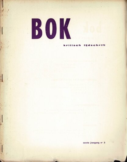 BOK Kritisch maandblad. Eerste jaargang. 1 - 10 (compleet) - 1963/1964 - Image 5