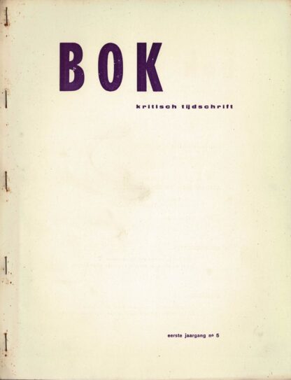 BOK Kritisch maandblad. Eerste jaargang. 1 - 10 (compleet) - 1963/1964 - Image 6