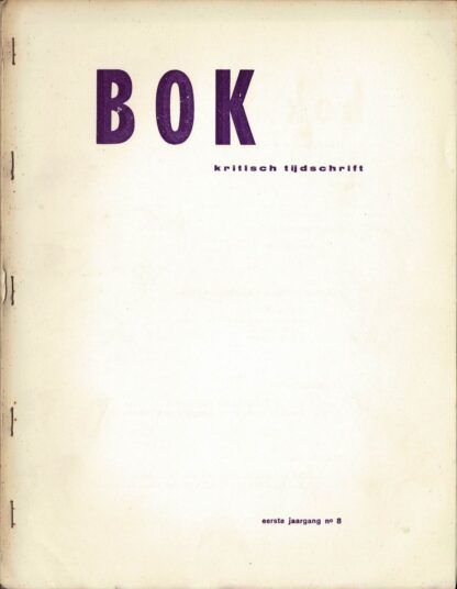 BOK Kritisch maandblad. Eerste jaargang. 1 - 10 (compleet) - 1963/1964 - Image 9