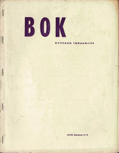BOK Kritisch maandblad. Eerste jaargang. 1 - 10 (compleet) - 1963/1964 - Image 10