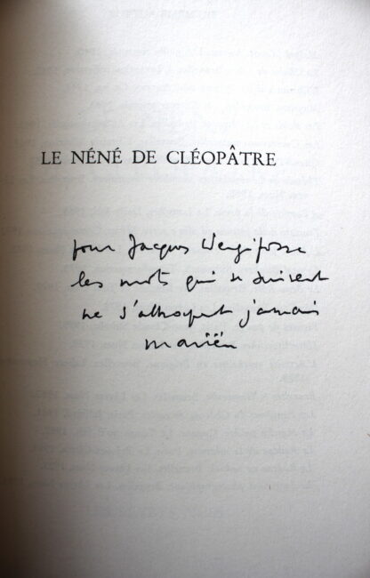 Marcel Mariën  - Le néné de Cléopâtre - 1984 - Image 2
