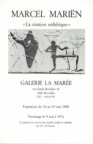 Marcel Mariën - " La citation esthétique " - 1980