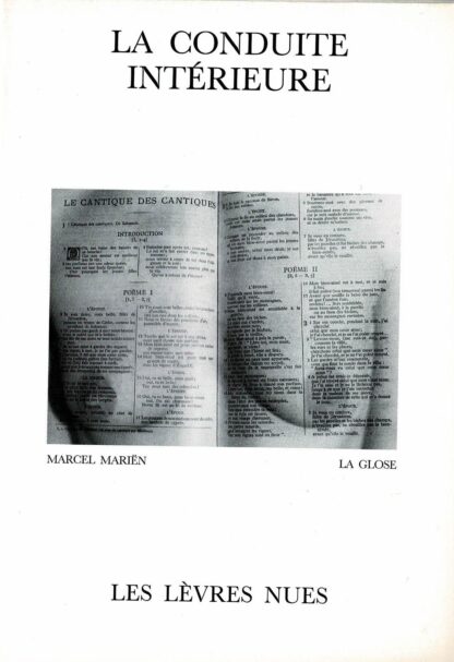 Les Lèvres Nues:  Marcel Mariën - La conduite intrieure - 1992