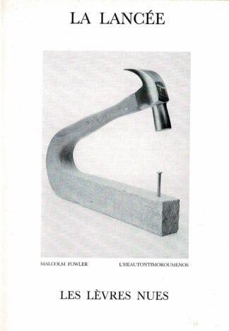 Les Lèvres Nues: Marcel Mariën - La lancée - 1992