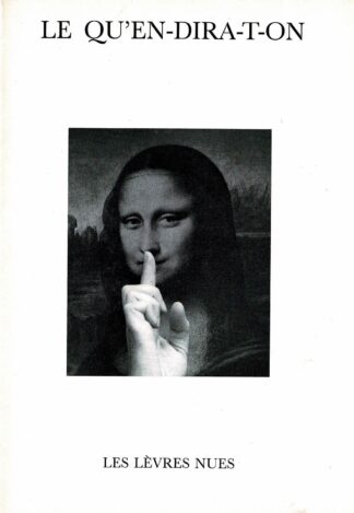 Les Lèvres Nues: Marcel Mariën - Le qu'en-dira-t-on - 1988