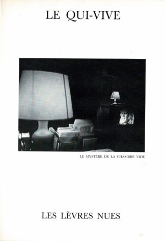Les Lèvres Nues: Marcel Mariën - Le qui-vive	 - 1992