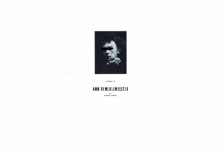 Ann Demeulemeester: Summer ’88 lookbook - 1988