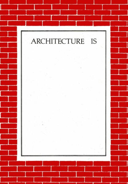 Architecture is een Post Art project van Johan van Geluwe.  - 1986