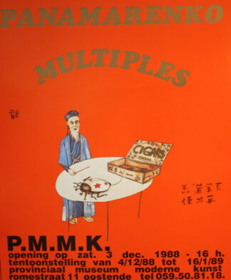 Panamarenko - Multiples. Oostende, P.M.M.K. Poster - 1988