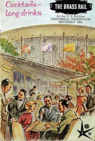 The Brass Rail. Cocktail - Long Drinks. - 1958