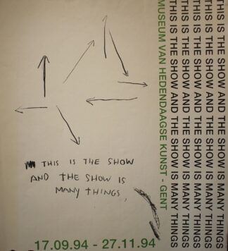 This is the Show and the Show is Many Things poster - 1994