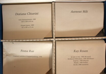 voor'werk. Doriana Chiarini - Aernout Mik - Fiona Rae - Kay Rosen - 1990 - Image 3