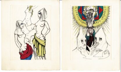 Félix Labisse -  Le sorcier des familles Almanach fatidique de Félix Labisse (N° 440/475) - 1957 - Image 2