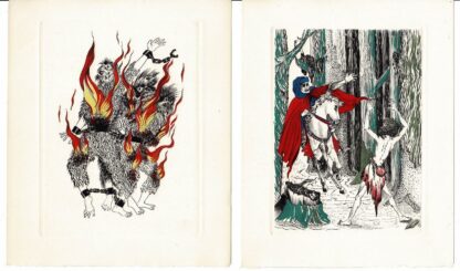 Félix Labisse -  Le sorcier des familles Almanach fatidique de Félix Labisse (N° 440/475) - 1957 - Image 8