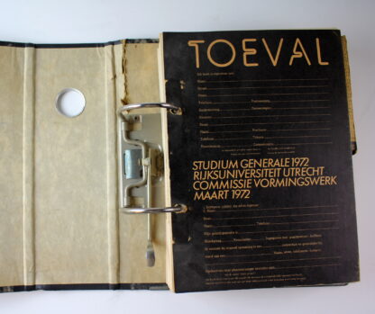 Toeval Studium generale 1972. Rijksuniversiteit Utrecht. Incomplete copy- 1972 - Image 2