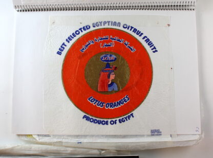Orange Labels (a collection of 500 labels in 6 binders and 1 folder- 2000s - Image 5