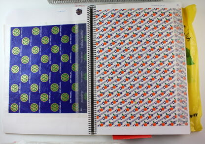 Orange Labels (a collection of 500 labels in 6 binders and 1 folder- 2000s - Image 9