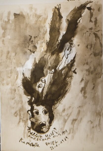 Enzo Cucchi 1983/1984 exhibition poster - 1983