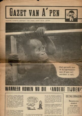 Gazet van A'pen : onregelmatig verschijnende jongerengazet - 1970