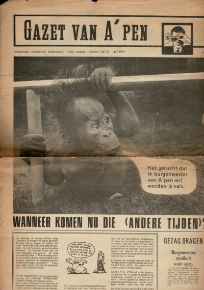 Gazet van A'pen : onregelmatig verschijnende jongerengazet - 1970