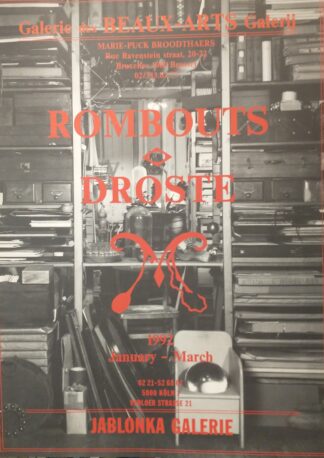 Rombouts Droste exhibition poster- 1992