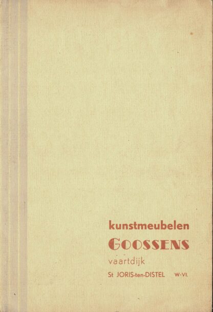 Kunstmeubelen Goossens Sint-Joris-ten-Distel catalogue - no date - Image 8