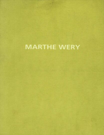Marthe Wéry - Tournus catalogue - 1992