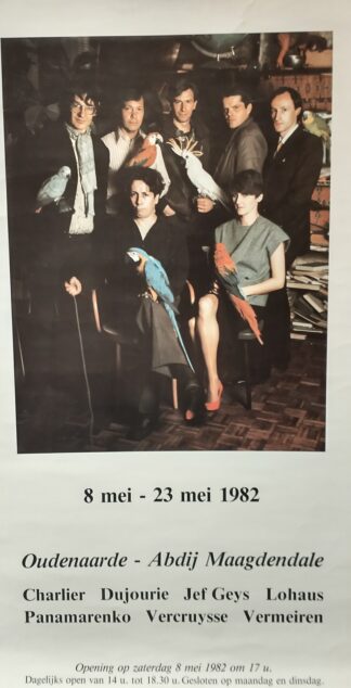 Oudenaarde. Abdij Maagdendale exhibition poster - 1982