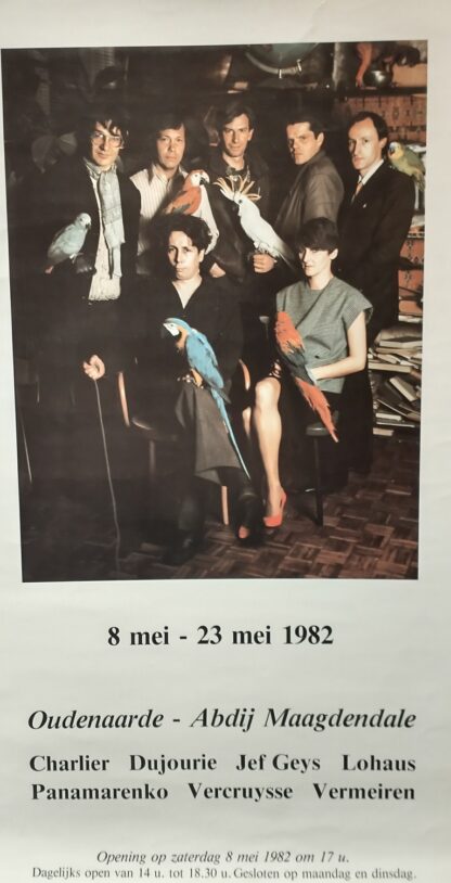 Oudenaarde. Abdij Maagdendale exhibition poster - 1982