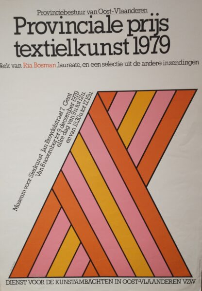 Provinciale prijs textielkunst 1979. Werk van Ria Bosman, laureate, ... - 1979