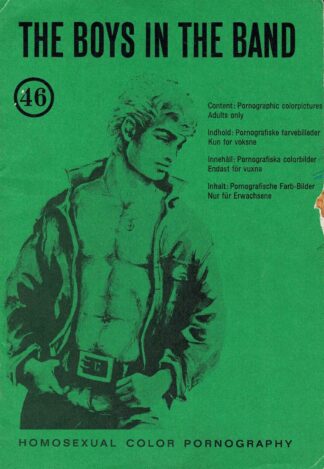 The boys in the band. Homosexual color pornography 46.