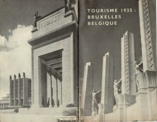 Tourisme 1935: Bruxelles Belgique - 1935
