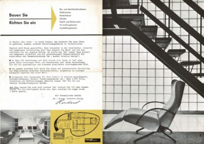 md. moebel interior design folded sheet.