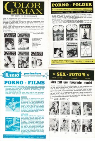 A small collection of soft erotic order forms, catalogues and ephemera - 1970s