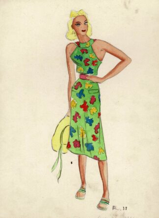 R. - "Pour la plage" 2  - 1938