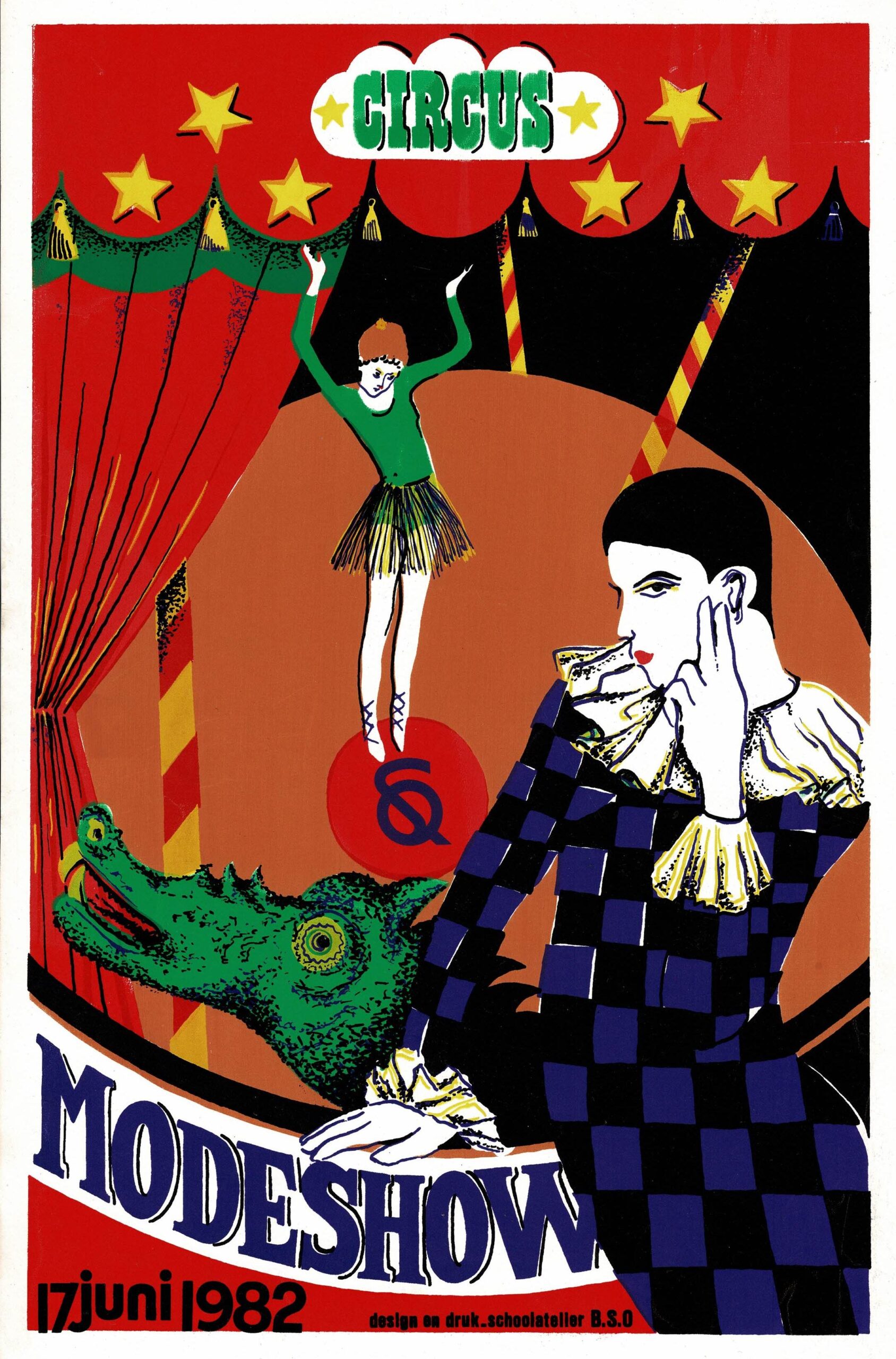 Circus & Modeshow. 19 juni 1982. - 1982