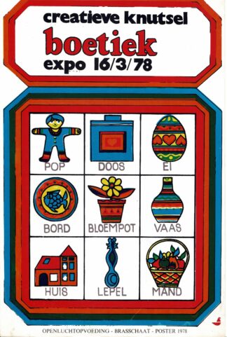 Creatieve knutsel boetiek. Vrij en Vrolijk - 1978