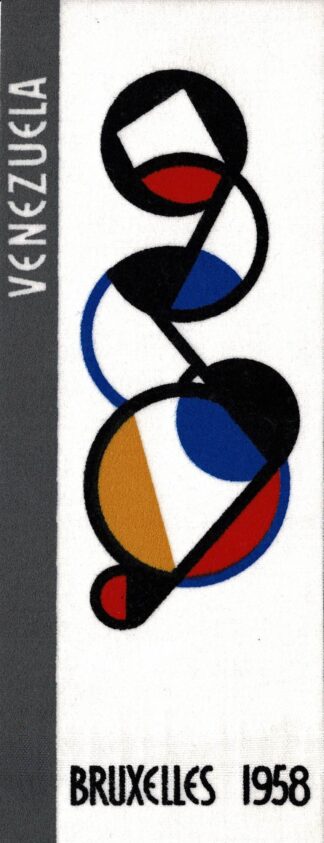 [Expo 58] Venezuela - Bruxelles 1958. Print on textile. - 1958