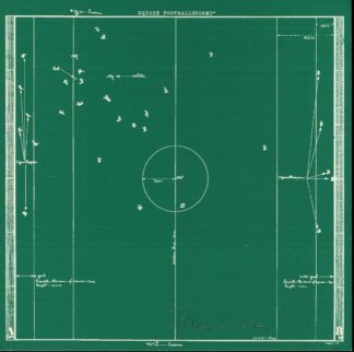 Filip Francis - Square Footballground. A signed card - 1974