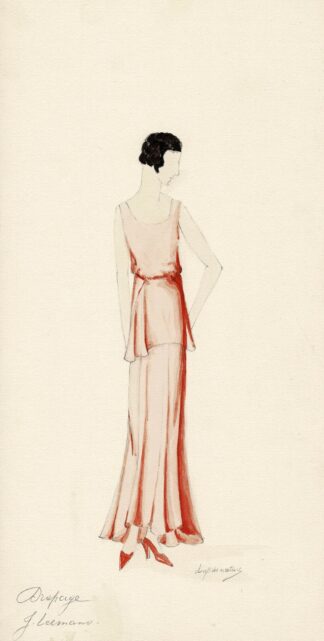 "L'apres nature". Lovely late 1920s drawing.